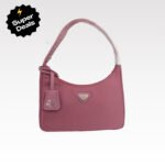 Prada Hobo Medieval Moon Bag - Red Bag