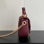 Gucci GG Marmont Mini Top Handle Bag-Red - Bag - Image 11