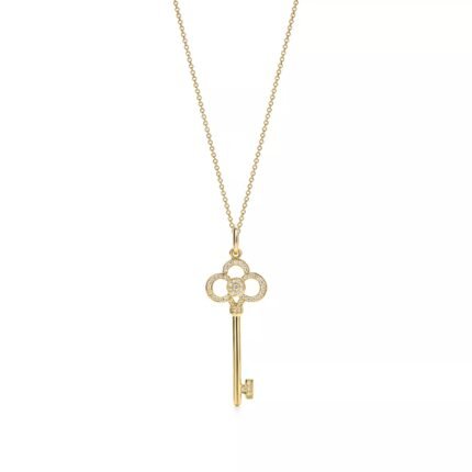 Tiffany Keys Crown Key Necklace