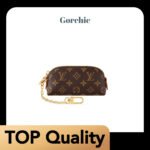 [TOP]Louis Vuitton Lipstick Makeup Storage Bag - Brown