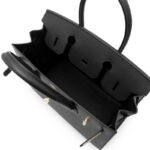 Hermes Black Epsom Birkin Sellier Gold Hardware - Image 6