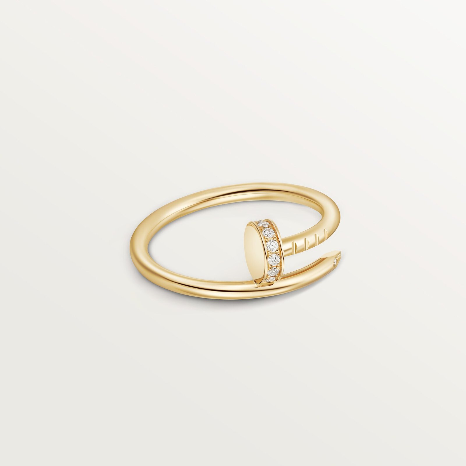 290C8B2B-69FE-6C9F-5546-1F21A3A39D45 Cartier Juste Un Clou Ring, Diamonds - Image 1