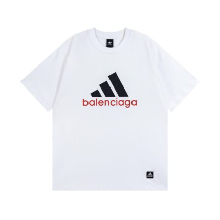 Balenciaga x Adidas Logo T-shirts - Clothing