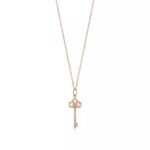 Tiffany Keys Fleur de Lis Key Necklace