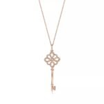 Tiffany Keys Knot Key Pendant Necklace