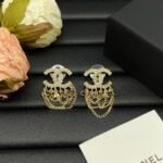 Chanel Pendant Earrings - Image 3