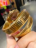 Bvlgari Serpenti Tubogas Watch, Yellow gold, Diamonds, Diameter: 35mm - Image 4