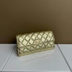 Chanel Counterfeit Caviar Leather Wallet-Golden Fish Seed Pattern Wallet - Image 2