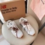 New Balance X Miu Miu 530 SL Leather Sneaker - Image 4