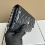 Chanel Counterfeit Caviar Leather Wallet-Black Gold Wallet - Image 4