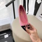 Chanel Patent Calfskin Ballet Flats Vntage Pink- Shoes - Image 9