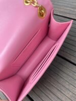 Miu Miu Matelassé nappa leather mini bag Rose - Bag - Image 7