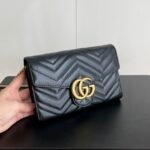 Gucci Marmont Chain Wallet - BlackWallet - Image 4