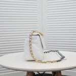 Chanel Calfskin Quilted Chanel 19 Flap Light White -Golden - Bag - Image 3