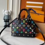 Louis Vuitton x Murakami LV x TM Alma BB Black Bag - Image 3