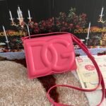 [TOP] Dolce & Gabbana Cowhide Crossbody Bag - Rose Bag - Image 5