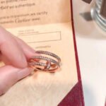 Cartier Juste un Clou Ring, Double, Half-Paved - Image 6
