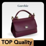 [TOP] Dolce & Gabbana Sicily Handbag - Burgundy Bag
