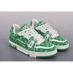 Louis Vuitton Sneakers pattern green - Shoes