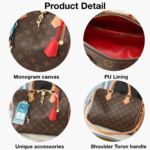 Louis Vuitton Speedy Soft 30 Crafty Boho Red Handbag - Image 6