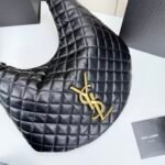 Saint Laurent YSL ICARE hobo in quilted nappa Bag - Black - Image 5