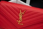 Saint Laurent YSL Cassandre Envelope - Red - Image 10