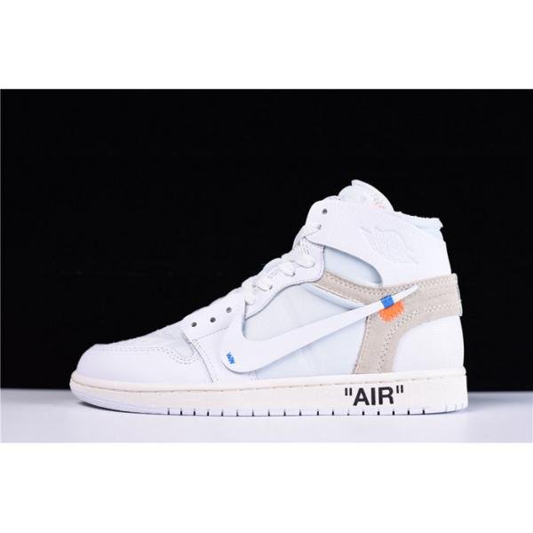 341D04B4-5A37-7B6B-A87E-442F44582090 Off‑White x Air Jordan 1 Retro High OG 'White' 2018 - Shoes - Image 1