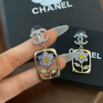 Chanel Pendant Earrings - Image 4
