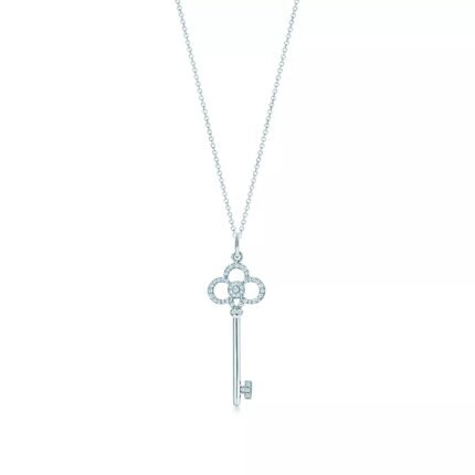Tiffany Keys Crown Key Necklace