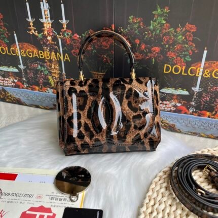 [TOP] Dolce & Gabbana Mini Tote Bag - Leopard Print Bag