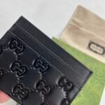 Gucci GG rubber-effect card case black-wallet - Image 5