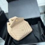 Saint Laurent JOE backpack in Calfskin White - Bag - Image 4