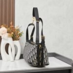 Dior D-Journey Bag -Blue Dior Oblique Jacquard - Image 4