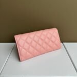 Chanel Counterfeit Caviar Leather Wallet-Pink Wallet - Image 2