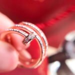 Cartier Juste un Clou Ring, Double, Half-Paved - Image 7