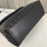 SAINT LAURENT Loulou Medium quilted leather shoulder bag black - Bag - Image 9