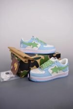 A BATHING APE® Bape Sta Low M2 'Blue/Green' - Shoes - Image 2