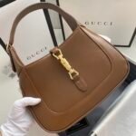 Gucci Jackie 1961 small shoulder bag-Brown - Bag - Image 4