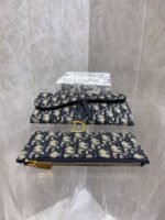 [TOP] Dior SADDLE bag Blue Dior Oblique Jacquard - Bag - Image 2