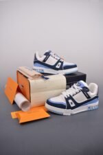 Louis Vuitton Trainer Sneakers (High Quality Version) - Shoes - Image 2