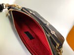Louis Vuitton Multi Pochette Accessoires Crossbody Black and White Bag - Image 8