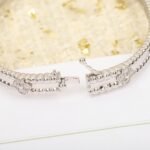 Van Cleef & Arpels Perlée sweet clovers bracelet, medium model - Image 9