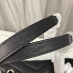 SAINT LAURENT Loulou medium quilted leather shoulder bag black - Bag - Image 10