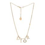 [TOP] CHRISTIAN DIOR Crystal Dior evolution Necklace Gold - Image 2