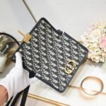 CHRISTIAN DIOR Oblique 30 Montaigne Flap Bag - Image 5