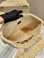 Prada Crochet tote bag Raffia bag - Image 9