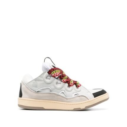 Lanvin LEATHER CURB SNEAKERS - Shoes