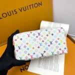 Louis Vuitton X Takashi Murakami x TM Clemence Wallet Monogram - White - Image 3
