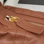 Dior D-Journey Bag -Light Gold-Tone Flat Macrocannage - Image 10