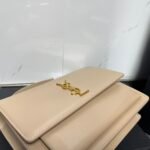 Saint Laurent  YSL Sunset medium leather cross-body bag Dark Beige - Bag - Image 5